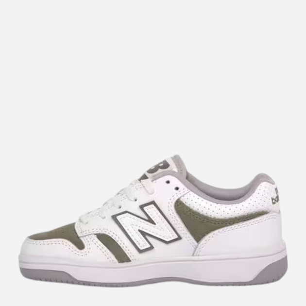 Sneakersy chłopięce New Balance 480 PSB480VO 30 (12US) Białe (197967911163) - obraz 3