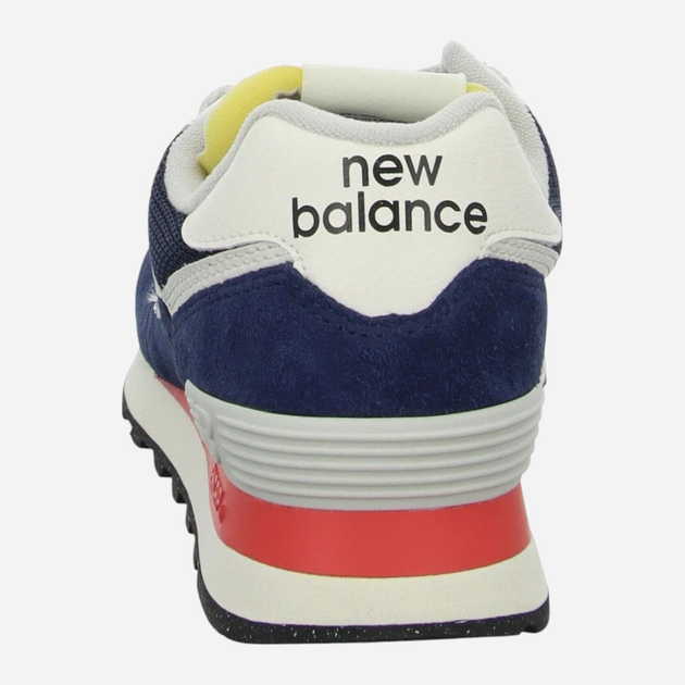 Buty sportowe męskie New Balance 574 U574VPN 41.5 (8US) Granatowe z białym i czerwonym (197967951497) - obraz 4