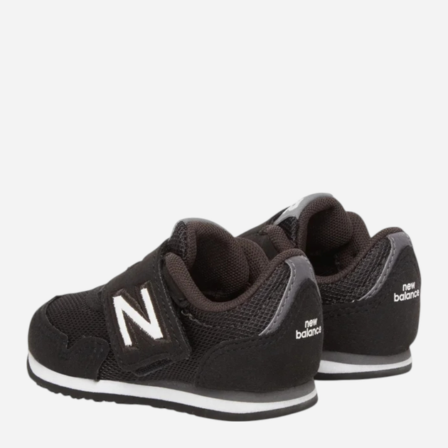 Sneakersy chłopięce na rzepy New Balance 323 IV323BK 25 (8US) Czarne (197968172945) - obraz 3