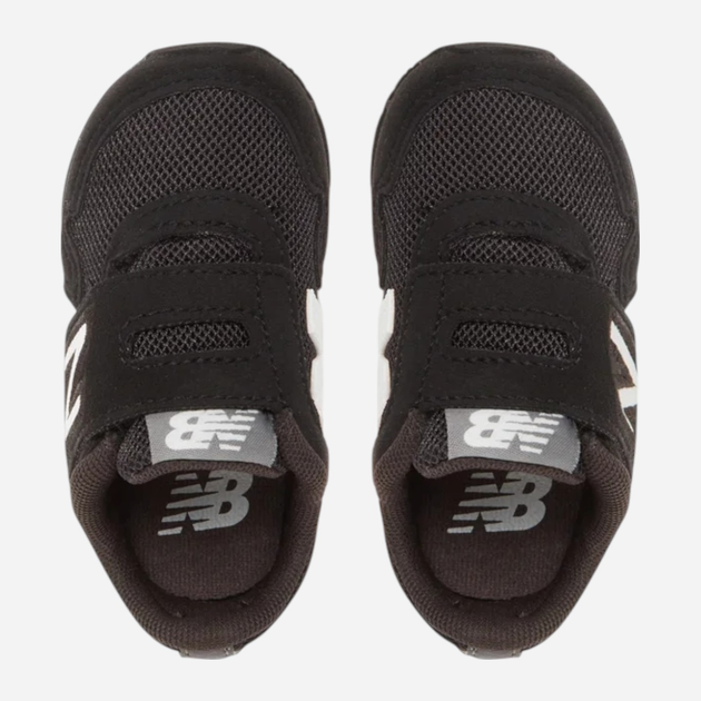 Sneakersy chłopięce na rzepy New Balance 323 IV323BK 26 (9US) Czarne (197968172969) - obraz 4