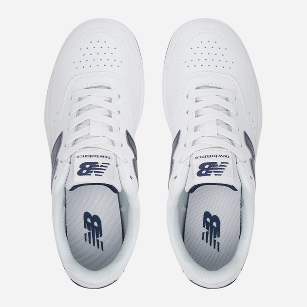 Sneakersy młodzieżowe chłopięce New Balance B80 GSB80WB 37 (4.5US) Białe (197968176127) - obraz 4