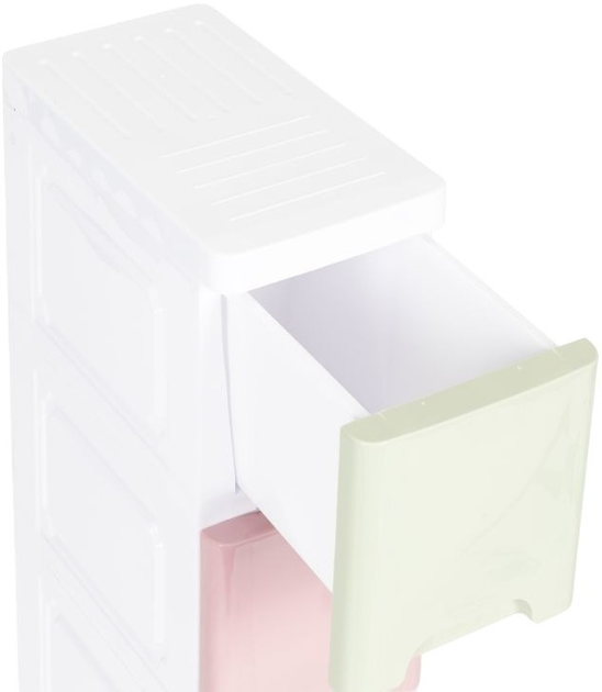 Regał ModernHome by Multistore z 5 wysuwanymi szufladami z kółkami (PJJCBS0019-05A) - obraz 5