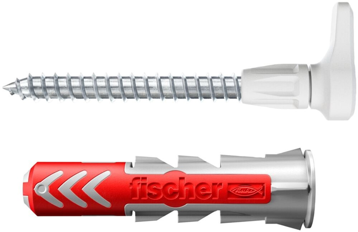 Zestaw śrub i kołków rozporowych Fischer EasyHook Angle DuoPower 6x30 25 szt. (4048962459494) - obraz 4