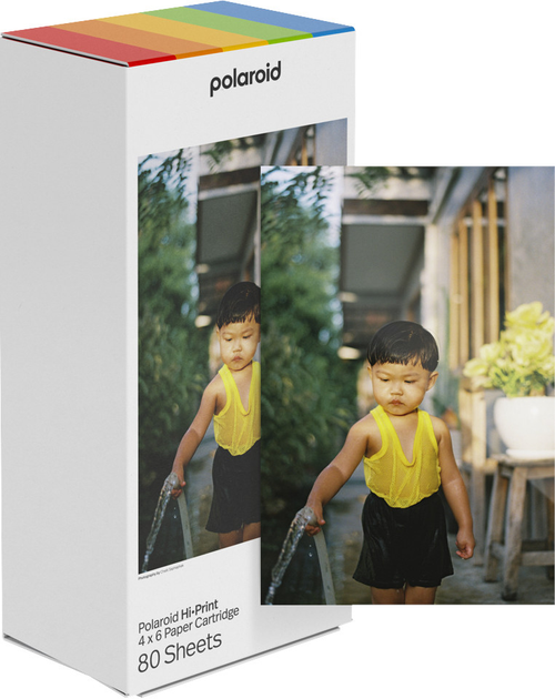Drukarka fotograficzna Polaroid Hi-Print 4x6 E-Box Photo Printer White (9120134280398) - obraz 6