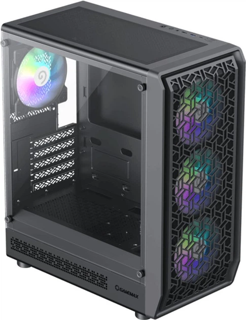 Корпус GameMax Forge MB з 4 RGB вентиляторами - Фото 4 Корпус GameMax Forge MB з 4 RGB вентиляторами - зображення 4