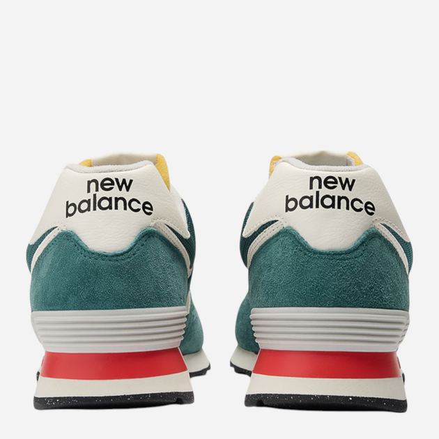 Buty sportowe męskie New Balance 574 U574VPG 46.5 (12US) Turkusowe (197967951992) - obraz 4