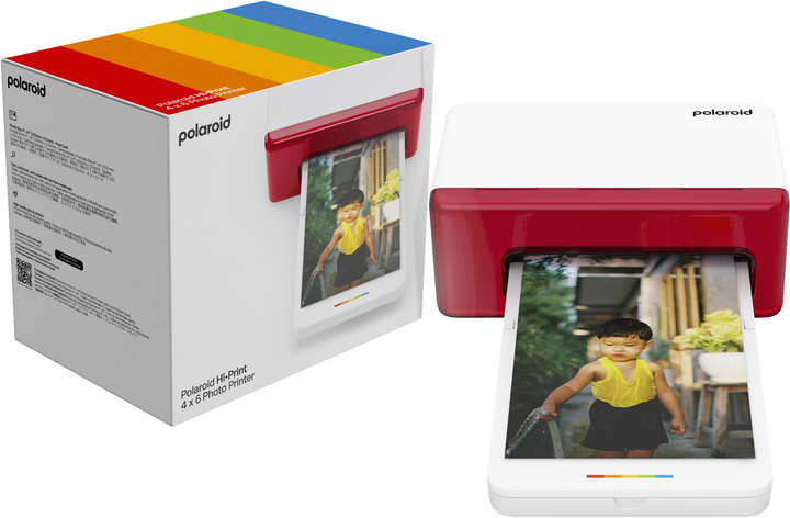 Drukarka fotograficzna Polaroid Hi-Print 4x6 Photo Printer White (9120134280350) - obraz 6