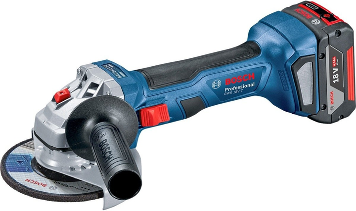 Набір акумуляторних інструментів Bosch Professional GSR 18V-55 + GWS 18V-7 + GBH 18V-22 (0615A50035) - зображення 3