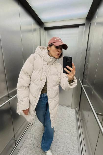 Вітронепроникна Куртка ZARA Padded Hooded Windproof Anorak S