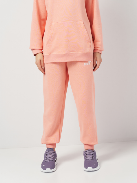 Подростковый спортивный костюм (худи + штаны) для девочки Puma Loungewear Tr 68630418 170-176 см Pink Fruit (4067983611650) - изображение 4