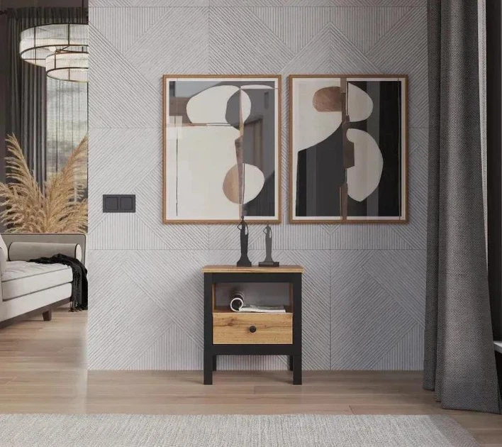 Тумба в стиле лофт EcoLoft IN-2421 - Фото 4 Тумба в стиле лофт EcoLoft IN-2421 - изображение 4