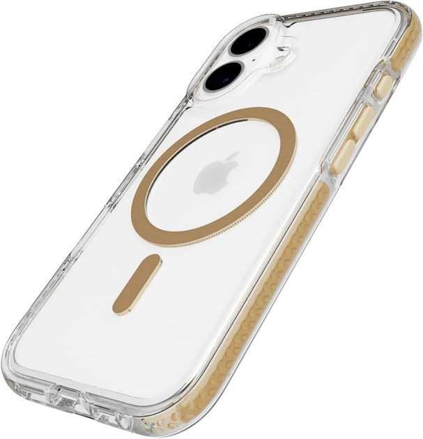 Панель Tech21 Evo Crystal для Apple iPhone 16 Gold (5056586735312) - зображення 3