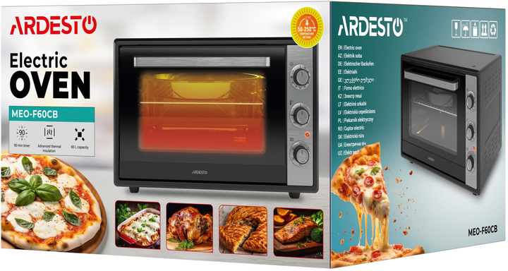 Електропіч Ardesto MEO-F60CB - изображение 10