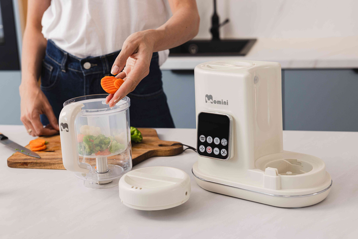 Multiblender parowy Momini MiniChef z funkcją podgrzewania butelek (5906601060045) - obraz 6