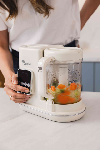 Multiblender parowy Momini MiniChef z funkcją podgrzewania butelek (5906601060045) - obraz 9