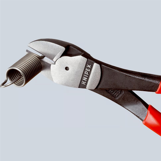 Szczypce tnące boczne Knipex o zwiększonym przełożeniu 180 mm (74 01 180) - obraz 5