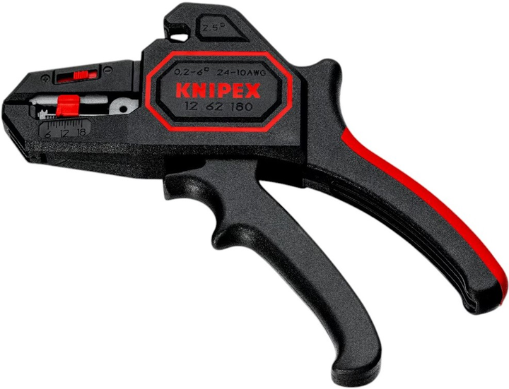 Автоматичні кліщі для зняття ізоляції Knipex 180 мм (12 62 180 SB)   - зображення 3