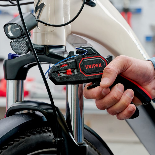 Автоматичні кліщі для зняття ізоляції Knipex 180 мм (12 62 180 SB)   - зображення 6
