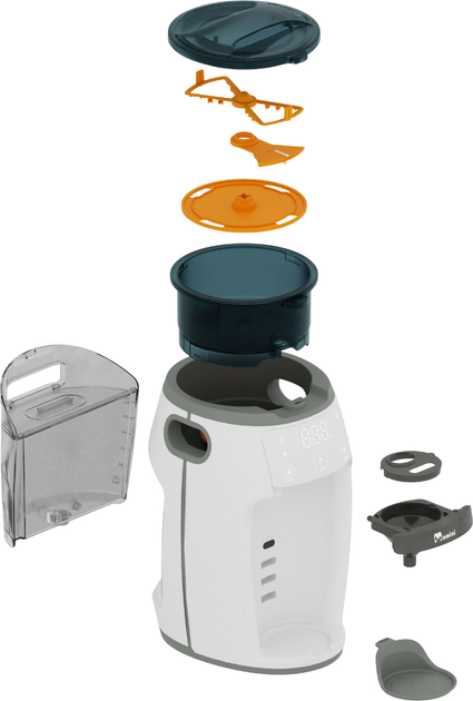 Ekspres do przygotowania mleka modyfikowanego Momini MilkMagic (5906601060113) - obraz 4
