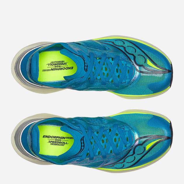 Жіночі кросівки для бігу Saucony Endorphin Elite S10768-221 40 (8.5US) Блакитні (195020421093) - зображення 5
