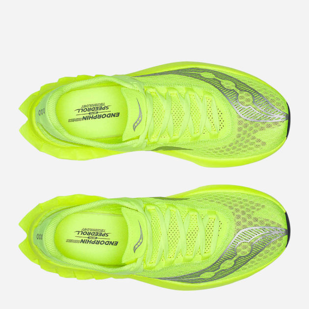 Жіночі кросівки для бігу Saucony Endorphin Pro 4 S10939-223 37.5 (6.5US) Салатові (195020429600) - зображення 5