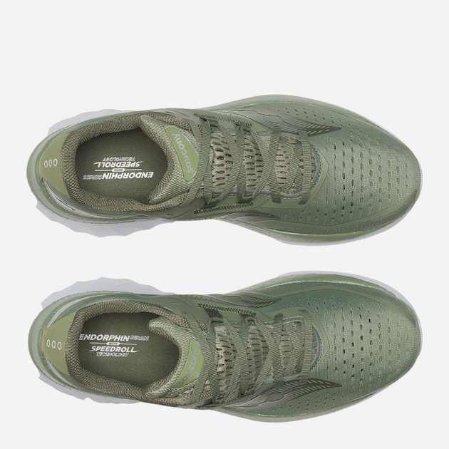 Чоловічі кросівки для бігу Saucony Endorphin Speed 4 S20940-36 44 (10US) Оливкові (195020822340) - зображення 5