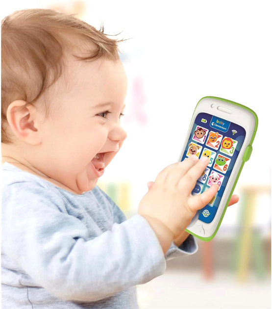 Zabawka Clementoni Mówiący smartfon dotykowy 17531 (8005125175314) - obraz 3