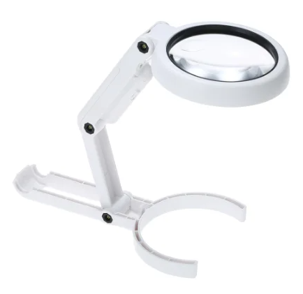 Лупа 5X 75мм 8Х 19мм ручная трансформер c LED подсветкой + USB NO.FS75RC - Фото 7 Лупа 5X 75мм 8Х 19мм ручная трансформер c LED подсветкой + USB NO.FS75RC - изображение 7