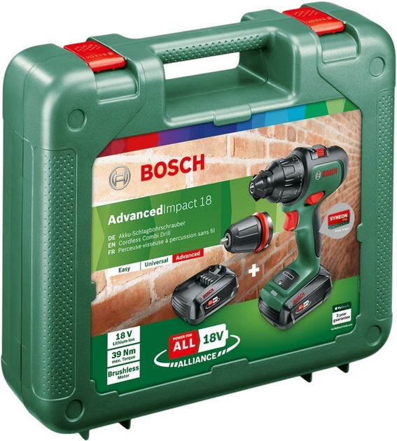 Wkrętarka akumulatorowa Bosch AdvancedImpact 18 (06039B510E) - obraz 3