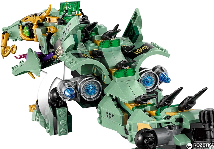 Конструктор LEGO NINJAGO Механический Дракон Зеленого Ниндзя 544