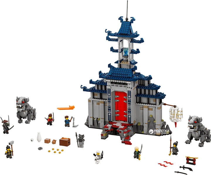 Конструктор LEGO NINJAGO Храм Последнего великого оружия 1403