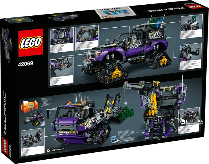 Конструктор LEGO TECHNIC Экстремальные приключения 2382 детали