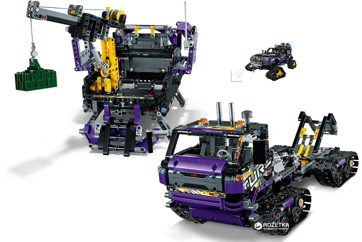Конструктор LEGO TECHNIC Экстремальные приключения 2382 детали