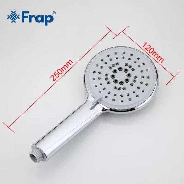 Ручний душ Frap F007, 3-режим, хром - изображение 4