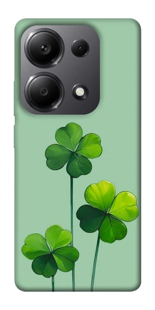 Чехол Lucky clover для Xiaomi Redmi Note 13 Pro 5G - Фото 1 Чехол Lucky clover для Xiaomi Redmi Note 13 Pro 5G - изображение 1