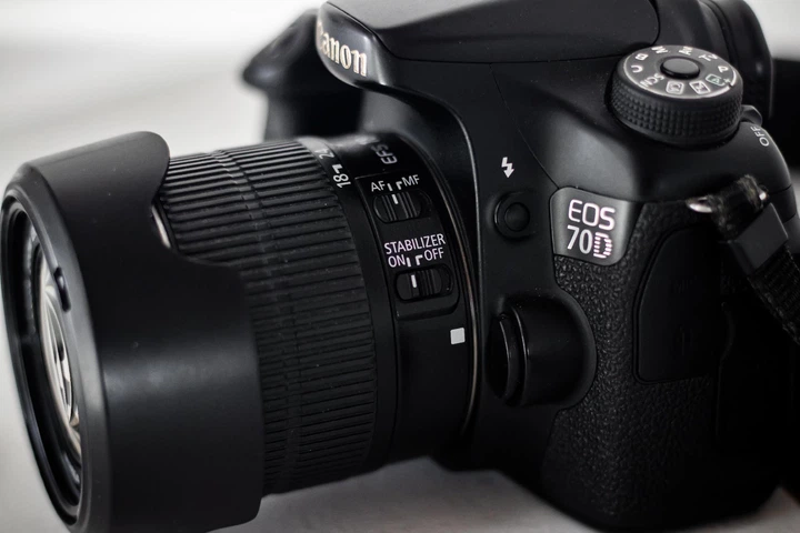 Цифровий фотоапарат Canon 70D + об'єктив 18-55 mm STM Б\В - Б/В