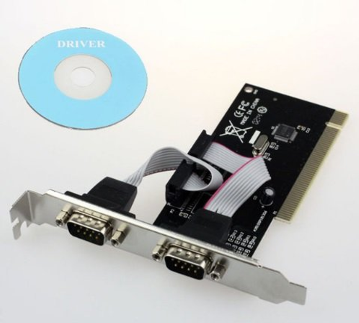Контроллер PCI RS232(9Pin)+RS232(9Pin), 2 порта, TX382B-2S, BOX - изображение 1