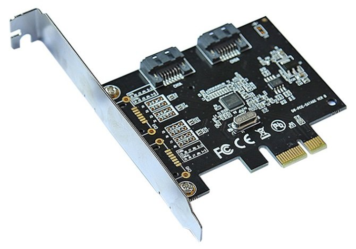 Контроллер PCI-E SATA 3.0, ASM1061, 6Gb / s, 2 порта внутренних, BOX - изображение 1
