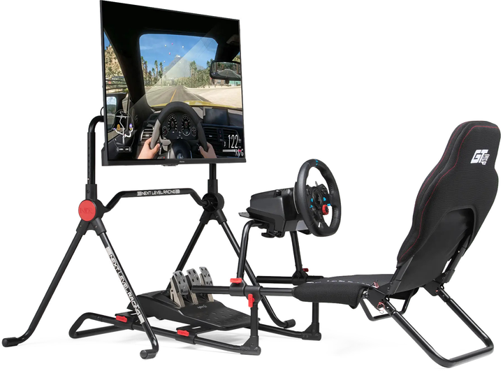 Fotel gamingowy Next Level Racing GTLite Junior Black (9359668000657) - obraz 5