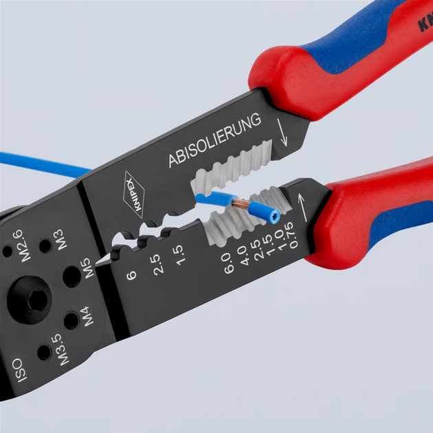 Szczypce do zagniatania Knipex 240 mm (97 32 240) - obraz 4