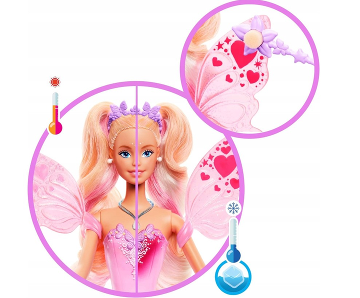 Lalka Mattel Barbie Colour Change Wróżka JCP76 (0194735274710) - obraz 5