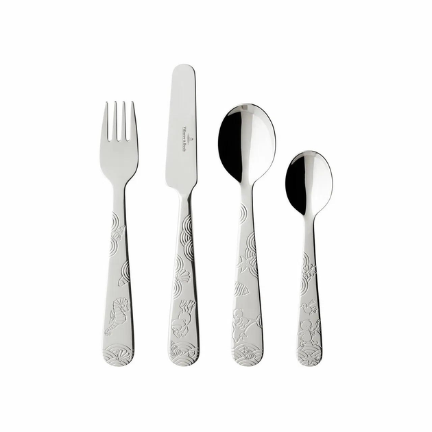 Villeroy & Boch Happy as a Bear дитячий набір столових приладів 4 предмета 1265302091 - зображення 2