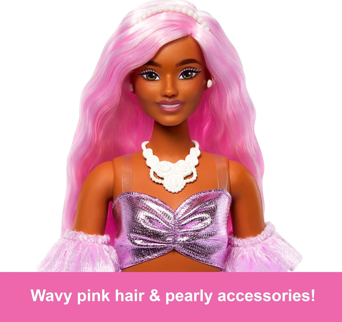 Lalka Mattel Barbie Fashionista Deluxe Style Pink Hair HYV25 (0194735255979) - obraz 7