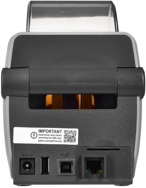 Drukarka etykiet Zebra ZD411 (ZD4A022-D0EE00EZ) - obraz 3