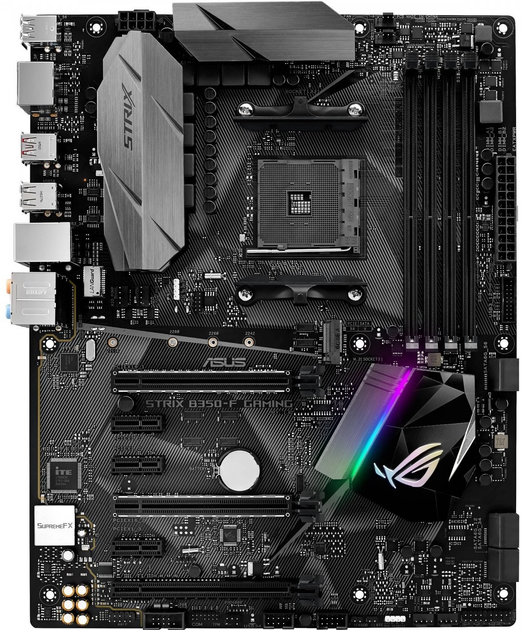 Материнская плата Asus ROG Strix B350-F Gaming (sAM4, AMD B350, PCI ...