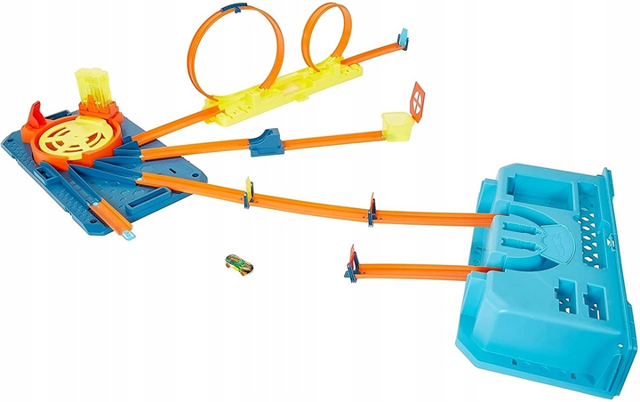 Zestaw do zabawy Hot Wheels track builder mega wyrzutnia GVG11 (887961924688) - obraz 3
