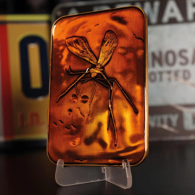 Монета Fanattik Jurassic Park Ingot Mosquito In Amber Limited Edition (5060662468568) - зображення 8