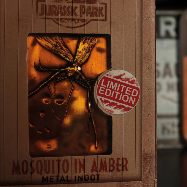 Монета Fanattik Jurassic Park Ingot Mosquito In Amber Limited Edition (5060662468568) - зображення 10