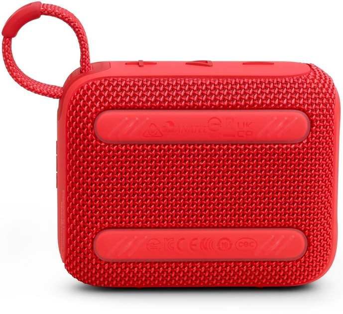 Портативная колонка JBL Go 4 Red (JBLGO4RED) - изображение 4