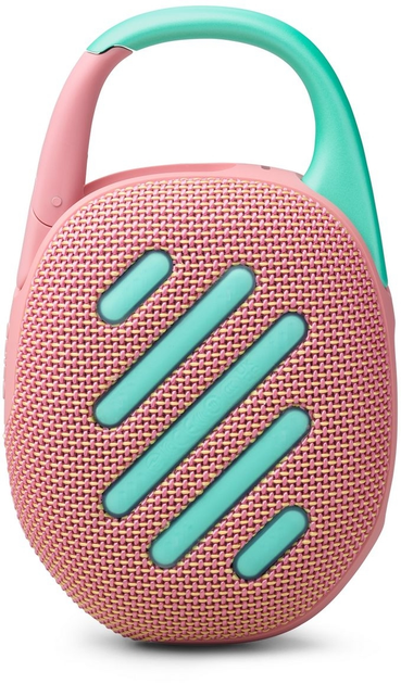 Портативная колонка JBL Clip 5 Pink (JBLCLIP5PINK) - Фото 4 Портативная колонка JBL Clip 5 Pink (JBLCLIP5PINK) - изображение 4